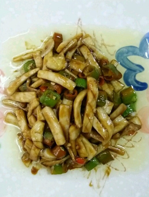 爆炒杏鲍菇