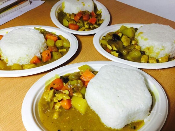 DIY咖喱鸡肉饭