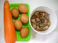 家常菜虎皮蛋烧肉做法图解1)