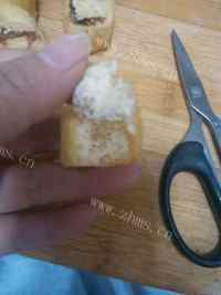 豆泡酿肉做法图解2)