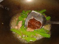 「自创」荷兰豆炒肉做法图解5)