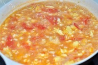 好吃的西红柿鸡蛋疙瘩汤的做法图解七