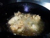 开胃浇汁菊花鱼做法图解9)