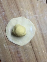 香甜的绿豆蓉包子做法图解2)