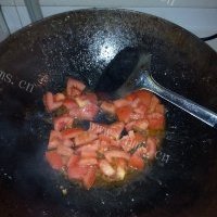 暖暖的西红柿鸡蛋面片汤的做法图解二