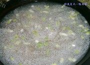 鲜美鸭肉粥做法图解5)