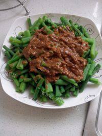 家常菜麻汁豆角