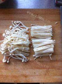 「DIY美食」凉拌金针菇做法图解2)