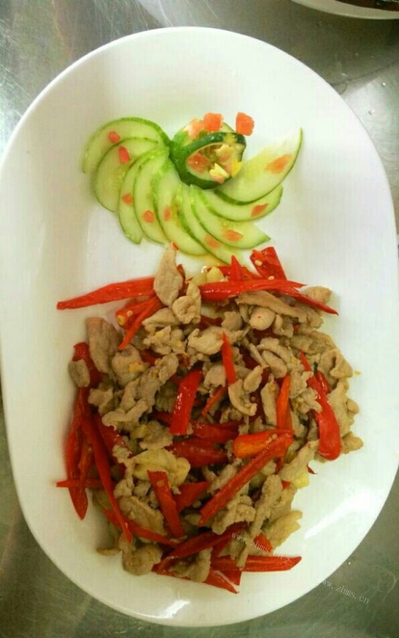 香喷喷的尖椒炒肉