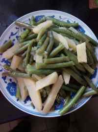 回味无穷的刀豆土豆做法图解6)