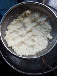 美味的杏仁豆腐做法图解4)