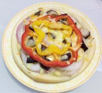 自制蔬菜披萨