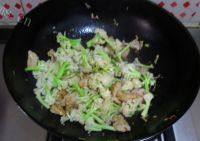 家常菜肉片菜花