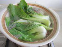 自制鸡汤豆腐小白菜做法图解10)