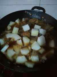 美食冬瓜排骨做法图解6)