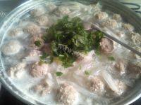 自制牛肉丸子汤