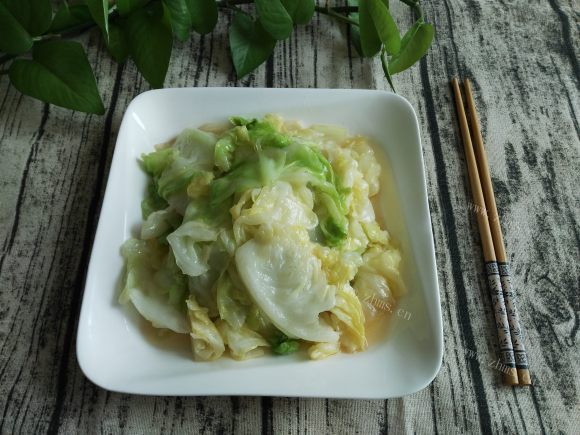 满口清香的手撕包菜