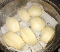 自制白馒头做法图解4)