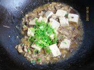 家常菜香菇肉末烧豆腐