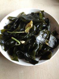 家常菜清炒海带