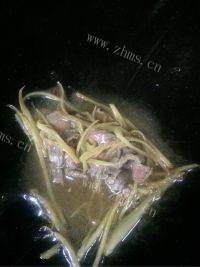 简单菜-牛肉嫩姜做法图解4)