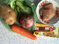 家常菜咖喱鸡块饭做法图解1)