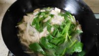 家常菜青菜豆腐汤做法图解7)