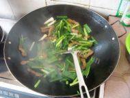 简单版蒜苗炒腊肉