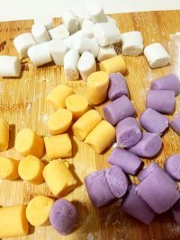 自制红豆芋圆做法图解4)