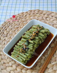 清脆爽口的凉拌豇豆做法图解10)