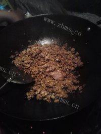 秀色可餐的香菇肉酱做法图解7)