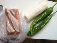 家常猪肉炒山药做法图解1)
