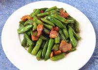 很喜欢的四季豆炒肉