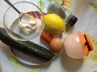 「DIY美食」黄瓜鸡蛋沙拉的做法图解一