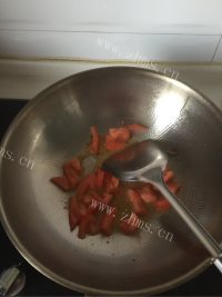 美味的西红柿黄金蛋炒饭做法图解5)