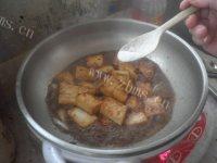 营养酱烧豆腐做法图解8)