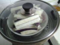 健康美食-肉末蒸茄子做法图解3)