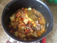 美味的咖喱牛肉饭做法图解4)