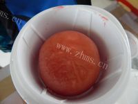珍馐美味的西瓜冰沙做法图解7)
