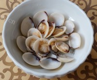蛤蜊蒸蛋做法图解5)