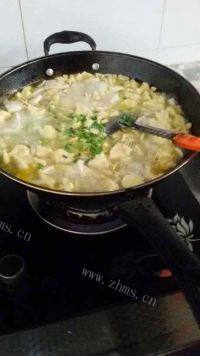 美味的疙瘩汤做法图解7)
