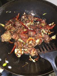美味的五香排骨