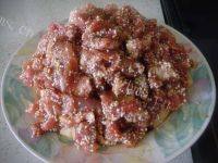 家常菜土豆粉蒸肉做法图解5)