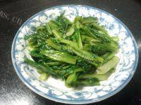 家常菜清炒苦麦菜