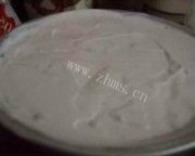 自制双层蓝莓慕丝蛋糕做法图解4)
