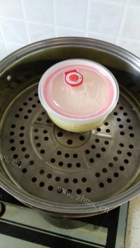 美味的肉末蒸鸡蛋做法图解4)