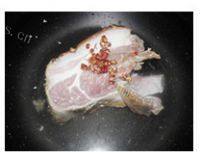 「自创」蒜苗炒腊肉做法图解2)