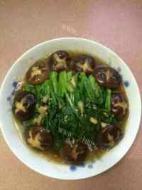 家常菜青菜香菇