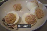 简单的鸡蛋蒸肉丸