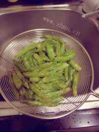 美味的豆角烧茄子做法图解8)